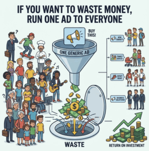 If You Want to Waste Money, Run One Ad to Everyone